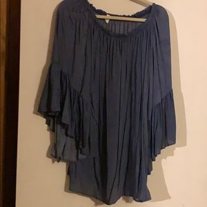 Tunic style bathing suit cover dress